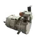 Legit Grade Electric AC Compressor Compatible With Hyundai Kona And Kia Niro EV 97701K4000 97701-K4000 HES33 side view with connectors.