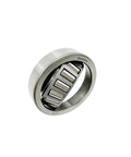 Two Pack Cone Roller Bearing And Cap Set For 14136A 14276 Models, metal bearing with 1.375in bore, 2.717in diameter, industrial-grade