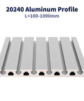 Heavy Duty Premium 20240 T Slot Aluminum Extrusion Profile Rail For Cnc Router And 3D Printer Frame Build Hella Tight, 100-1000mm length.