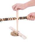 Using Friction Bow Drill Fire Starter Kit for Outdoor Survival, Wood Fire Making Tool demonstration, durable and easy for camping