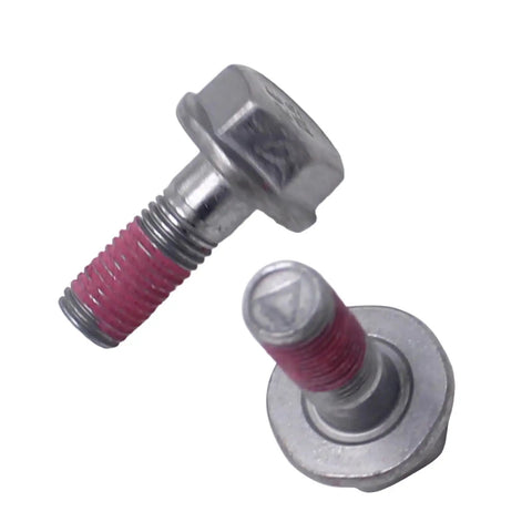 Premium High Durability Front Brake Caliper Guide Pin Bolts Set Ensures Safe Sliding And Optimal Brake Performance For Rock Solid Car Repair, metal bolts with red thread seal