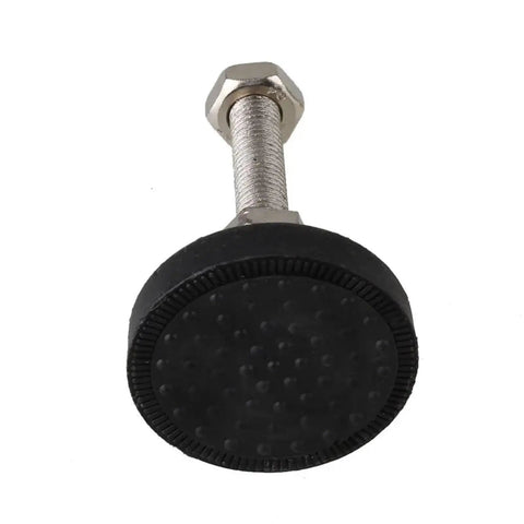 Threaded Leveling Feet With Nylon Base M10x50mm Universal Joint Adjustable Furniture Glide Pads Rust Resistant Heavy Duty Load Bearing