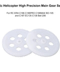 Main Gear Set Replacement For C186 C187 C138 RC Helicopters Durable Drive Gears 2 Pack For Smooth Power Transmission