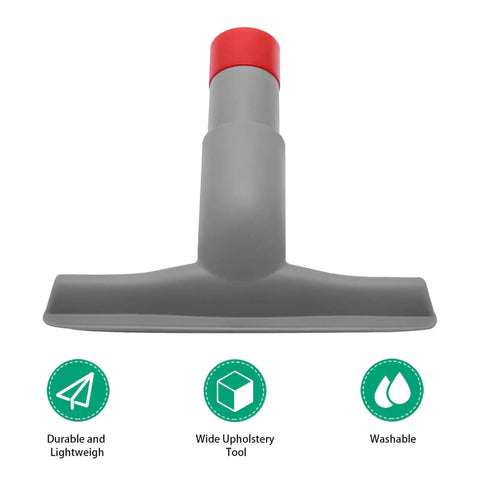 Wide upholstery tool from 3 Pack Upholstery Tool Set With Crevice Tool And Dust Brush For Shark Rotator Lift Away Vacuums NV500 NV501