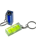Green for bullseye Square for spirit Level Bubble Inclinometer for PTZ keychains in blue and green acrylic.