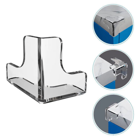 Soft PVC Corner Protectors for Desks and Furniture, Cushioned Edge Guards for Safer Tables, Thickened PVC Construction shown in use on corners