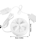 Travel Ready Compact Washing Machine Acts As A Laundry Game Changer By Delivering A Gentle Hand Feel Wash For Underwear Delicates And Light Fabrics Quick Spin Dry Keeps Road Trips Stress Free, portable washing machine component with plug.