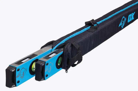 Pro Level Tool Bag For Aluminum Levels, Heavy Duty Construction, Rugged Grip Handle And Shoulder Strap, Holds 24 48 And 72 Inch Levels