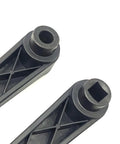 4 Inch Nylon Crank Handle For Drill Press Revolving Handle With Round Or Square Installation Hole, Top View