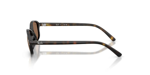 Side view of Tween Sunglasses RJ9132S Havana Brown 49mm Lens Narrow Face XX Small Frame showing slim side arms.