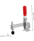 Two Pack Welding Toggle Clamps Set For Woodworking And Welding Jigs Quick Fixed Iron Clamps With Ergonomic Handles Heavy Duty