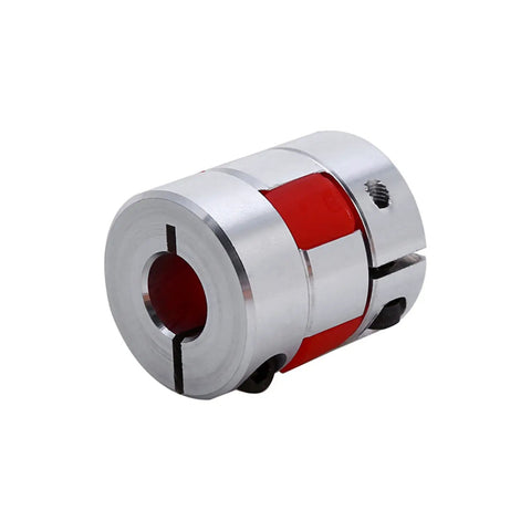 Flexible Plum Shaft Coupling With 8mm And 10mm Bore, High Strength Aluminum, Lubrication Free, Easy Fit For CNC Stepper Motors And Encoders