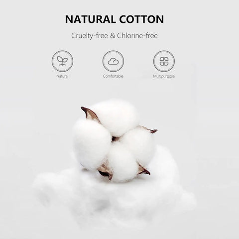 1200 Count Pack Precision Tip Cotton Swabs With Bamboo Sticks, Double Pointed For Makeup And Electronics Cleaning, Skin Friendly Soft Cotton Heads, Pro Grade Durable Dual End Applicators For Detail Grooming And Cleanup, natural cotton