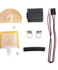 Beefed Up 255 LPH High Flow In Tank Electric Fuel Pump Kit With Strainer Filter Gasket Hose Stainless Steel Clamps And Universal Wiring Harness MCP 203A components