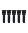 Beefy Five Pack 1/2-20 Front Wheel Studs Lug Bolts, 10.9 Grade Steel, Fits Jeep Wrangler JK Liberty and Dodge Nitro 2007-2018