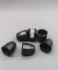 8 Pack Fifteen Millimeter Bike Hub Axle Dust Covers Replacement End Caps For Bicycle Wheel Nuts Black Plastic Covers