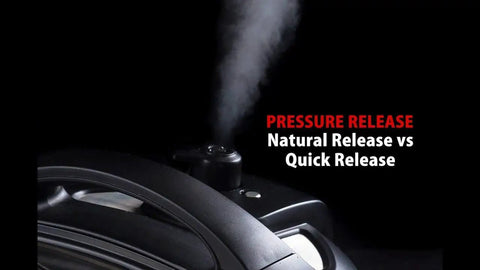 Universal Steam Release Valve For Electric Pressure Cookers Compatible With 3, 5, 6, 8 Qt Duo Models releasing steam