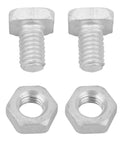 Heavy Duty Aluminum Greenhouse Hardware Kit With 50 M6x12 Bolts And 50 M6 Nuts For Quick Assembly And Reliable Repairs, rust resistant bolts and nuts