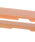 Heavy Duty Dado Throat Plate Replacement for R4514 R4518T R4518NS Table Saw 6.25 Inch By 1 Inch Opening in orange plastic