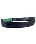 Rugged Rubber Drive Belt For Narrow Conveyor Systems 2100 To 2730mm Outer Circumference 2360mm Length Built For Auto Industrial And Farm Equipment Transport Belts Heavy Duty Performance For Industrial Lines And Auto Shops black rubber belt labeled SPB 2740
