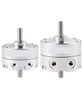 Heavy Duty Single Vane Swing Rotary Pneumatic Actuator Built Tough With A Rock Solid Seal And No Hassle Mounting, compact dual size.