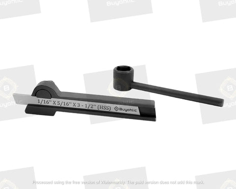 Top Shelf Straight Shank Lathe Parting Tool Holder With Tough HSS Steel Blade Delivers Sweet Precision Cuts And Clean Grooving For Heavy Duty Machine Shop Projects That Mean Business