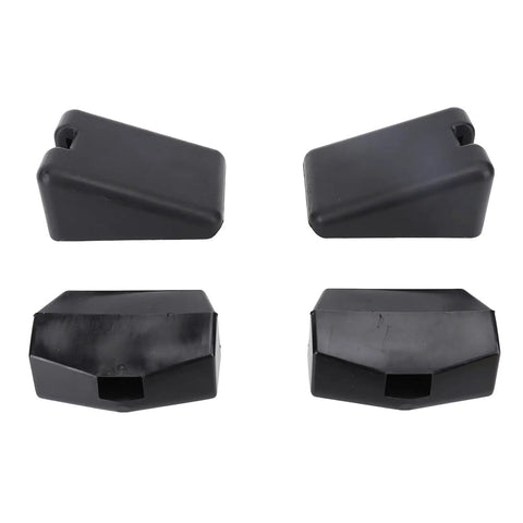 Premium 4 Piece Rubber Hood Bumper Support Kit For T680, T880, And 579 Trucks. Durable Upper Lower Latch Bumper Stops With OE Parts To Fix Rattling Issues. Keep Your Ride Tight And Smooth Today Without Breaking The Bank On Expensive Repairs From. four black rubber hood bumper stops