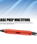 Grab And Go Deburring Multitool With Removable Handle, Internal And External Reamers, Chamfer Tool, orange finish