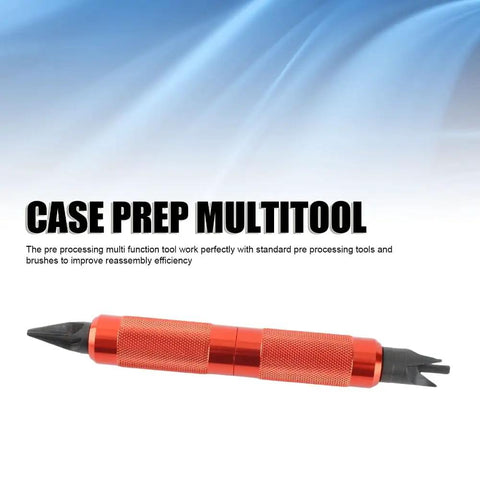 Grab And Go Deburring Multitool With Removable Handle, Internal And External Reamers, Chamfer Tool, orange finish