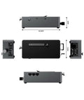 Lock In Your Setup With This Smooth OCuLink USB4 EGPU Dock Designed For Laptops And Desktops featuring a sleek design and multiple angle views.