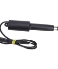 Dead Nuts Compatible Four And One Quarter Inch Electric Stroke Actuator with heavy duty motor, black with wiring cable.
