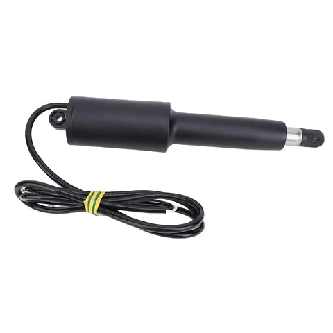 Dead Nuts Compatible Four And One Quarter Inch Electric Stroke Actuator with heavy duty motor, black with wiring cable.