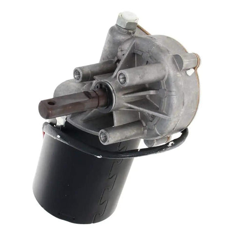 DC 12V 40RPM Reversible Worm Geared Motor With High Torque Gear Box Reduction Right Shaft GW7085