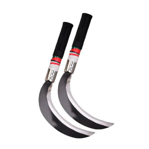 Pair of Lightweight Manganese Steel Tree Cutter For Weeding And Harvesting Super Handy Garden Tool on white background