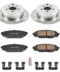 Plug And Play Rear Brake Kit With Ceramic Pads And Rotors For Subaru Crosstrek 2016 2022 Forester 2014 2018 Impreza 2012 2023 And XV