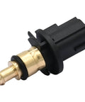 Direct Bolt On Engine Coolant Temperature Temp Sensor For Chrysler 200 Sebring And Pacifica Years 2007 To 2021 Replaces Oe 5033313Aa showing brass and plastic details.