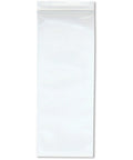 4 By 10 Inch 6 Mil Zipper Reclosable Bags Heavy Duty Clear Poly Storage Bags Food Safe Pack Of 500 Ideal For Snacks And Small Parts Bulk Organizer Reusable Durable Poly Bags, clear flat bag