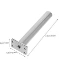 Badass Heavy Duty Adjustable Door Closer With Rock Solid Spring Pole Latch and Smooth Self Closing Gate Hinge, stainless steel pole.