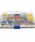 Kickass Assorted Steel Safety Pins Bulk Kit For Sewing Tailoring And Crafting in organizer box with various colored pins.