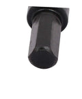 Close-up view of the 5mm shank from 22mm Hole Saw Set, 2 Pieces, 67mm Overall Length, 13mm Cutting Depth, HSS Steel, Includes Hex Wrenches And Case