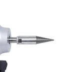 Close-up view of the spindle attachment on the Hassle Free Portable Dental Jewelry Polishing Lathe With Quiet Vacuum Buffer Grind Rig For Smooth Metal Finishing And Rock Solid Gemstone Work On Standard 110V.
