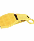 Adjustable Magnetic Wristband For Screws And Small Metal Parts, Durable Nylon Strap Built For DIY Pros, Home Renovation, Woodworking And Crafts, Keeps Fasteners Handy And Within Reach On The Job, yellow nylon wristband with thumb loop