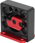 Dowel Maker Jig Kit for Woodworking, adjustable 8-20mm dowel jig with 8 holes, aluminum alloy cutter, close-up view