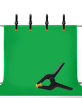 10-Pack 3.4 Inch Plastic Spring Clamps Heavy Duty For Crafts Backdrop Clips holding green screen for photography studio