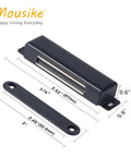 Heavy Duty Magnetic Door Catch Delivering Hella Strong 70 Pound Grip Built From Rugged Stainless Steel for kitchen cabinets