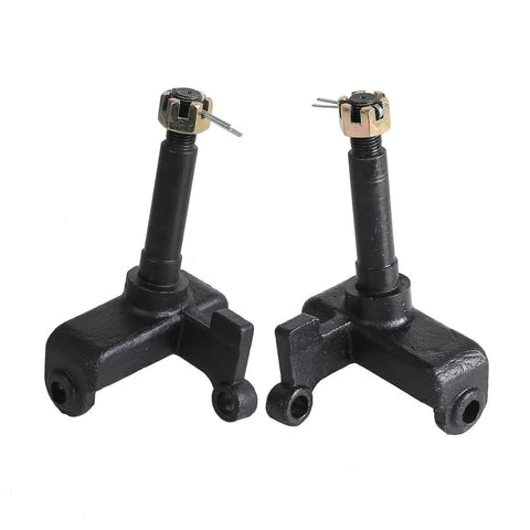 Front Steering Spindle Knuckles For Go Karts And ATV UTV Quad Buggy 4 Wheelers Left And Right Drum Brake Compatible Steel