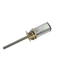 Tiny But Mighty N20 Micro Gear Motor 5V DC 30RPM Geared Motor with metal casing and D shaft for robotics.