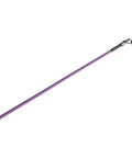 Top section of Jellyfish Spinning Reel And Fishing Rod Combo In Purple 5 Foot 6 Inch Medium Two Piece Glass Rod