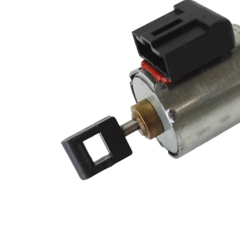 Close-up of CVT Stepper Motor Replacement JF011E RE0F10E for Nissan Altima Rogue Sentra 2.5L QR25DE transmission, plug-and-play.