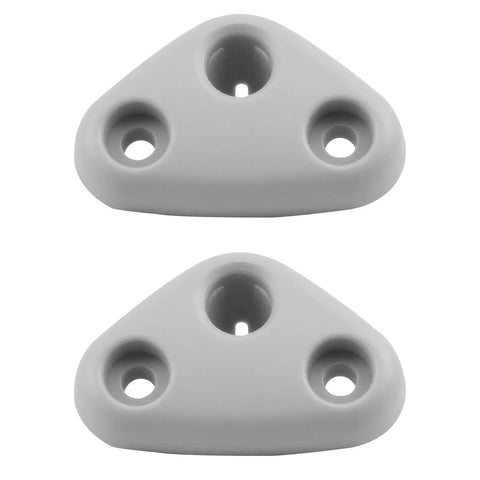 Subaru Sun Visor Clip Replacement 2 Pack For Forester Impreza Crosstrek Outback Sedan ABS Inner Clip Holder Hook OEM 92011SC031LO 92011SC032LO Grey